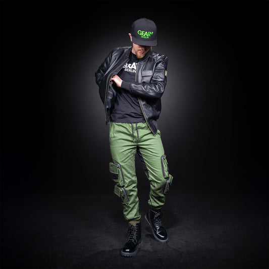 CARGO PANT COTTON GRN