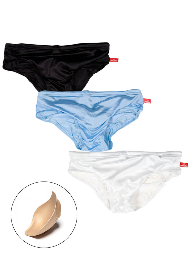 Day Off Fitted Transparent Swim Briefs