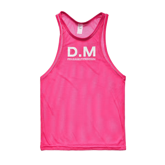 Dog & Master Mesh Tank Top Pink