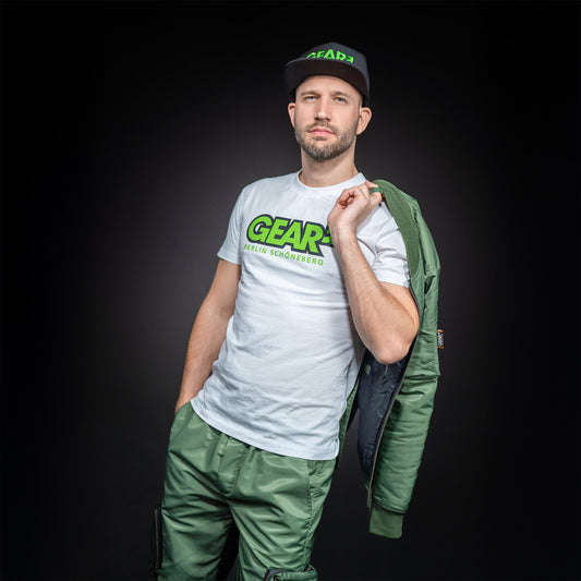 GEAR SHIRT SCHÖNEBERG WHT/LIME