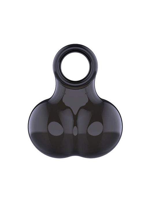 Vibrating Silicone Semen-Retaining Testicular Sleeve