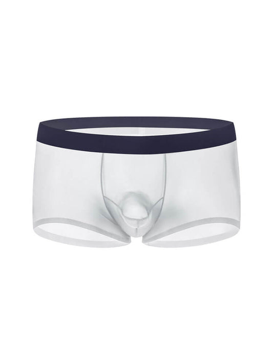Men's Ice Silk Gun Bullet Separate Thin Trunks