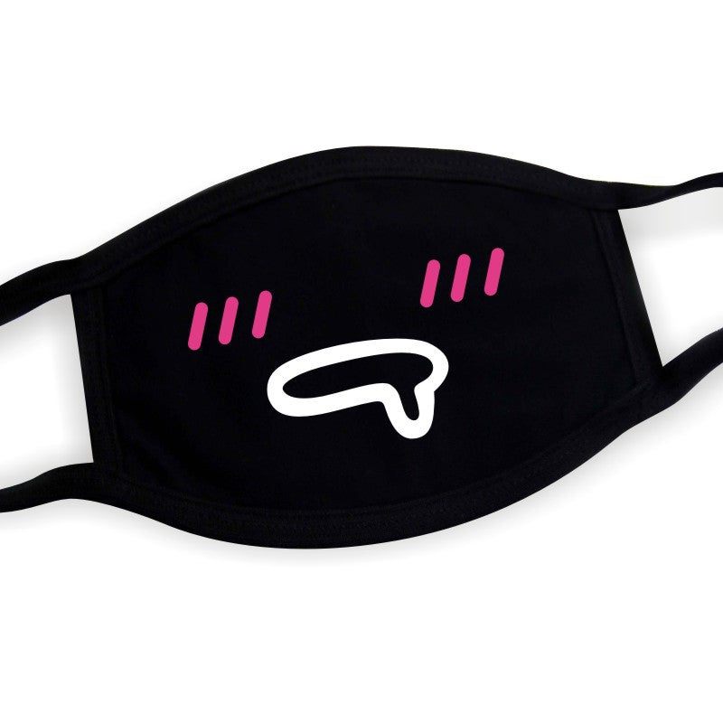 Emoji Face Femboy Mask