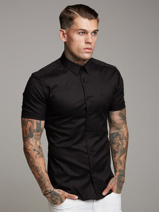 Men's Business Short Shirt