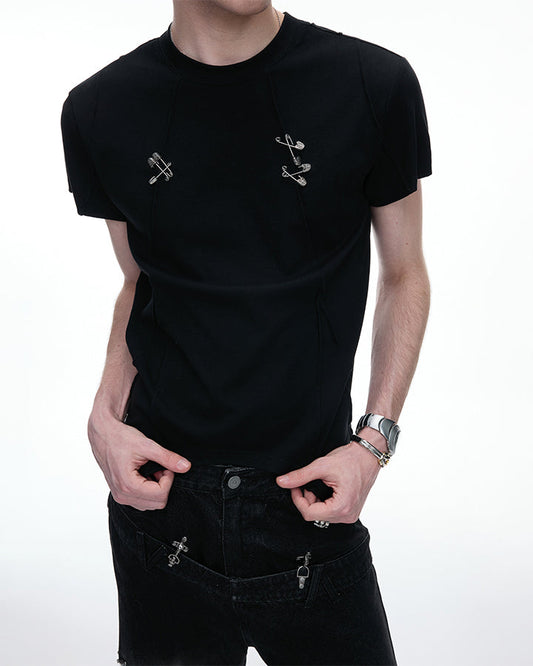 KIIKIO Gothic Asymmetric Tee