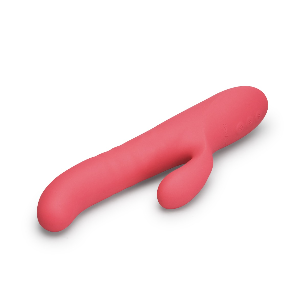 Le Wand Thrust Rechargeable Thrusting Rabbit Vibrator Pink