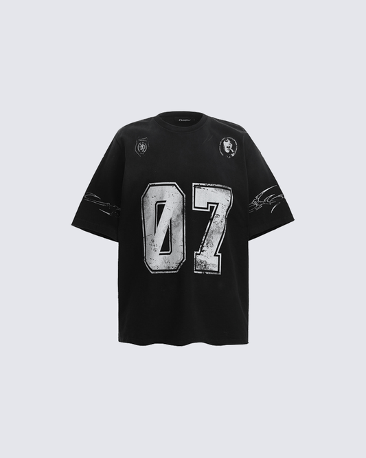 '07 Edge' Vintage Graphic Oversized T-Shirt