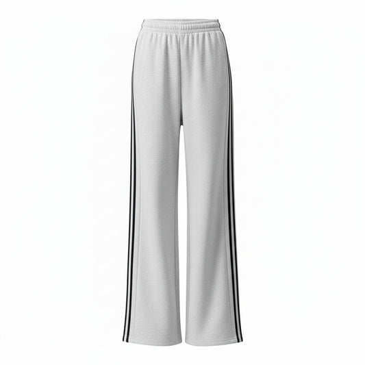 Plus Striped Sweat Pants