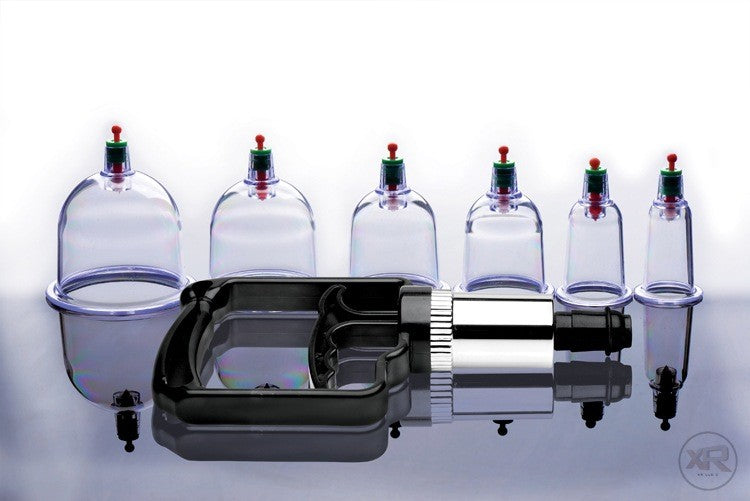 Sukshen 6 Piece Cupping Set with Acu-Points