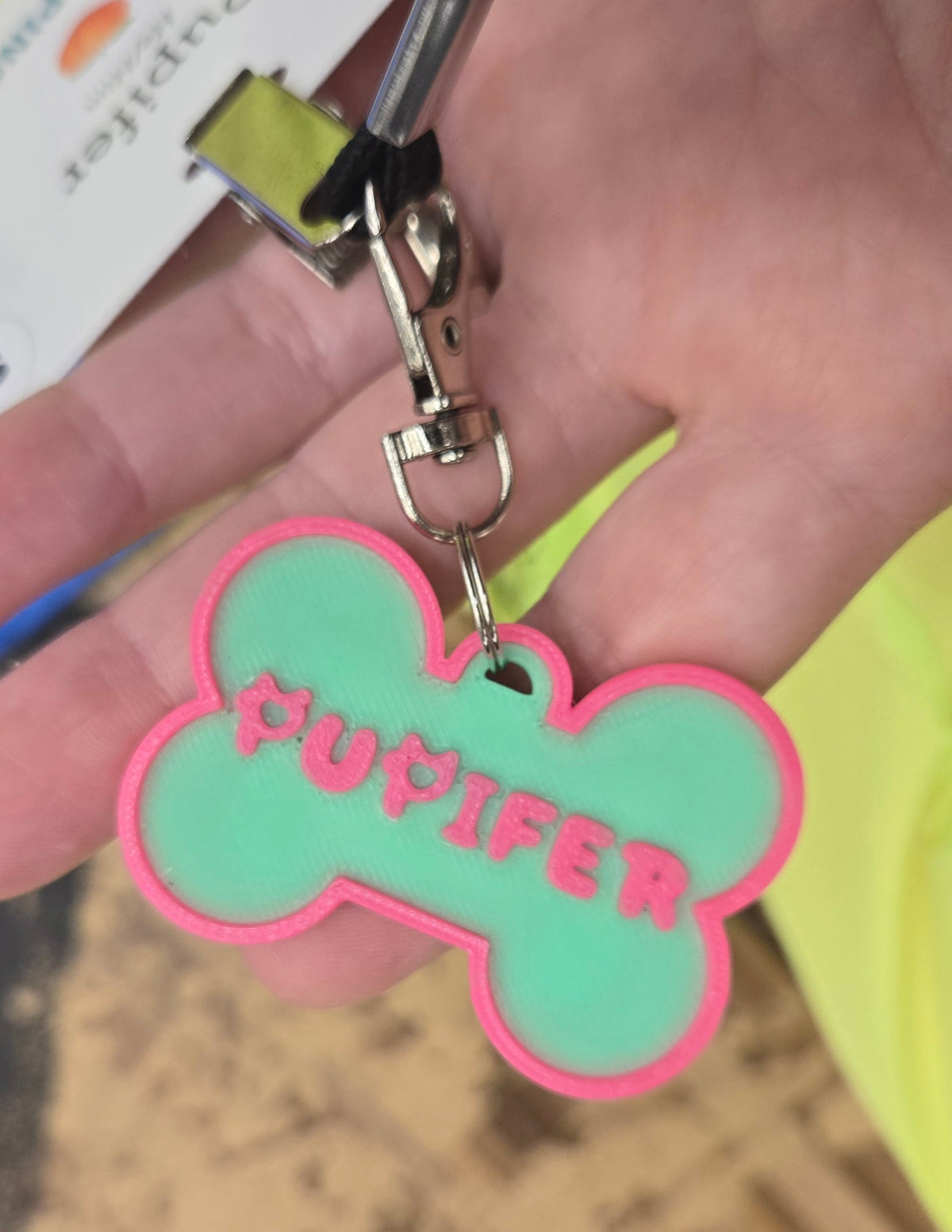 ๐พ High Tech: 3D Printed Pup Bone Name Tags (Includes NFC Chip)