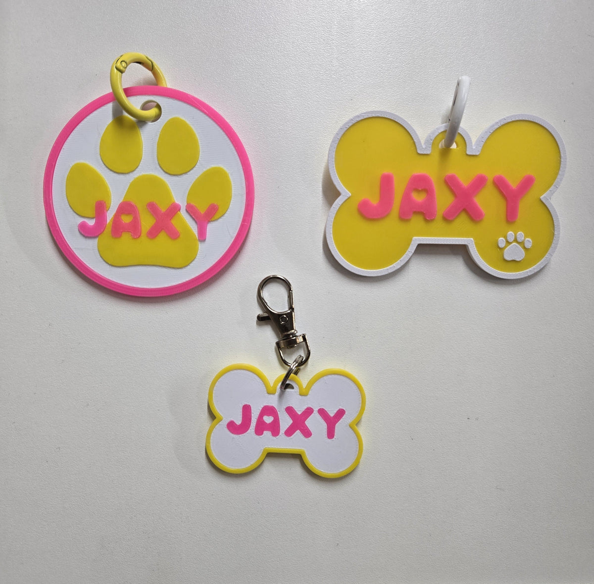 ๐พ High Tech: 3D Printed Pup Bone Name Tags (Includes NFC Chip)