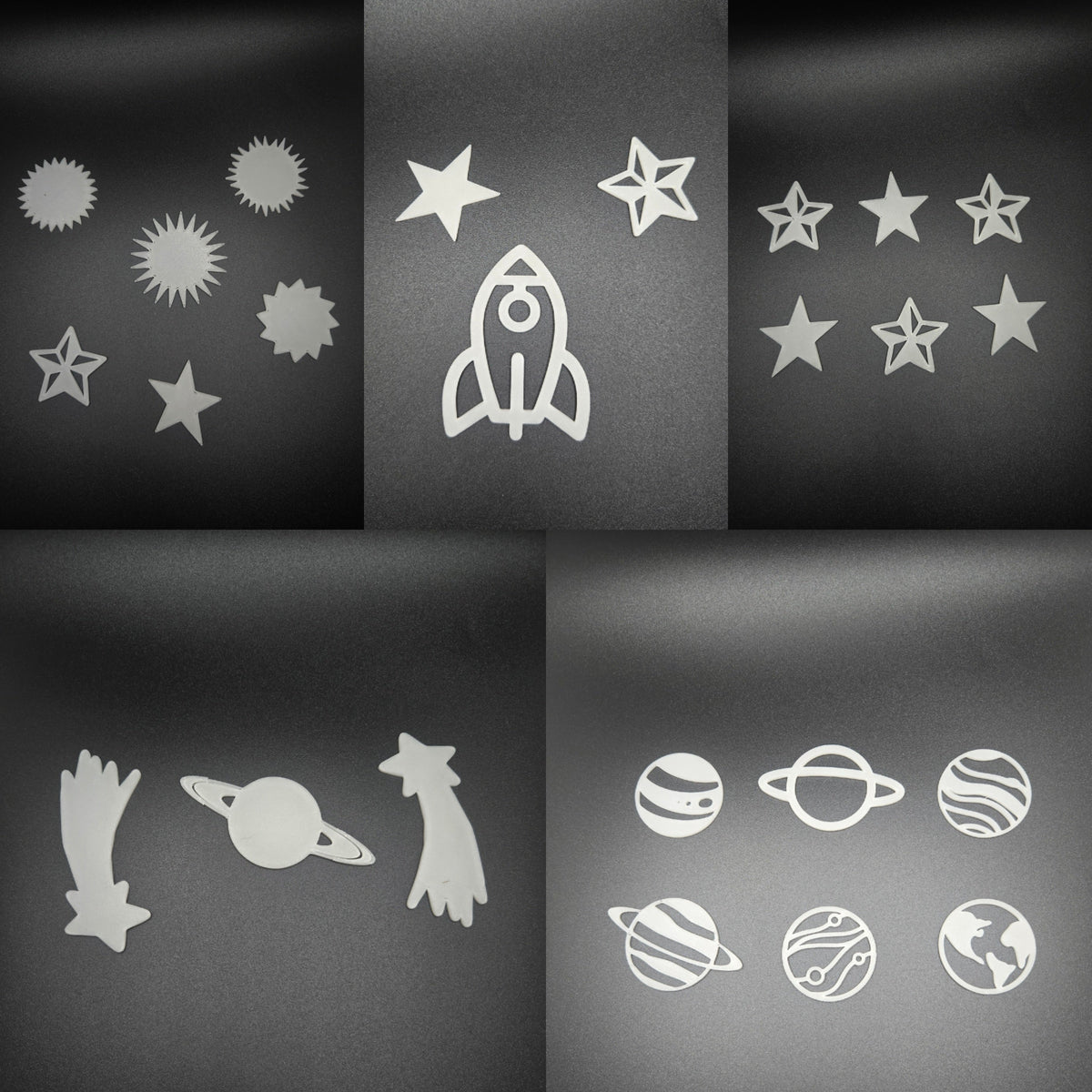 3D Printed Glow-in-the-Dark Ceiling Stickers