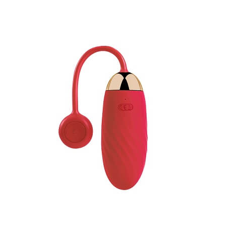 Svakom Ella APP Controlled Silicone Vibrating Egg Red
