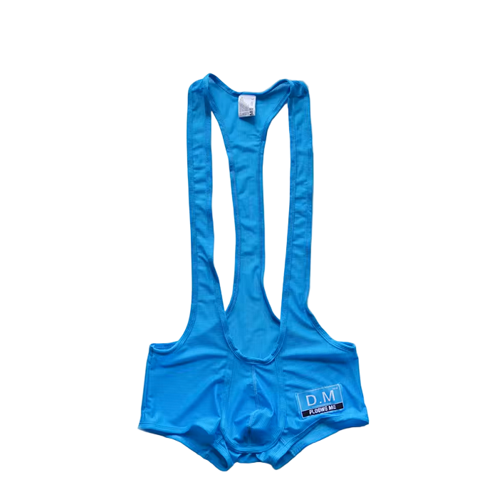 Dog & Master Singlet Blue