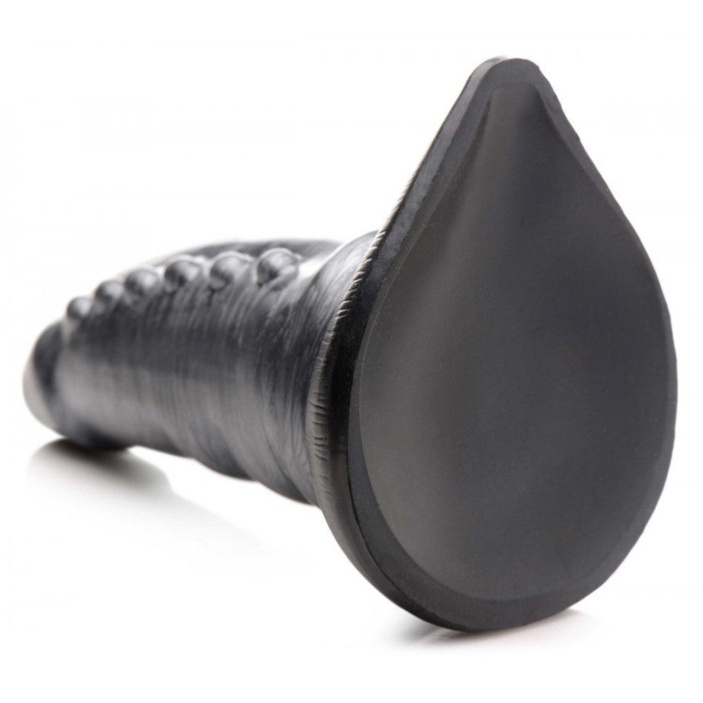 Beastly Tapered Bumpy Silicone Dildo