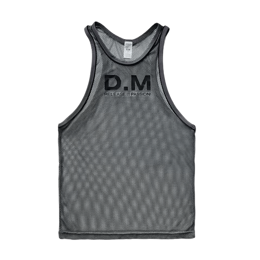 Dog & Master Mesh Tank Top Grey