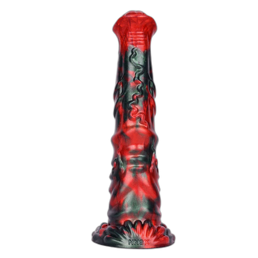 RedRavager – 9 Inch Fantasy Dildo – Horse Dildo with Tentacle Branch