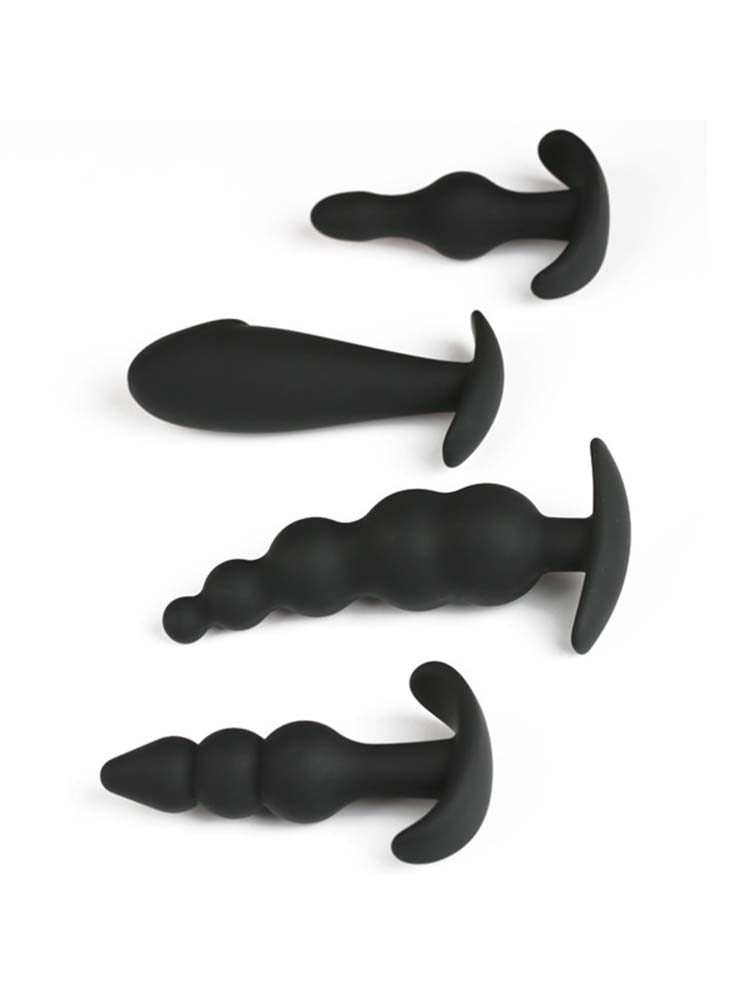 Silicone Beaded Small Anal Plug