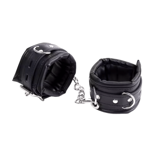 Leather Ankle Cuffs