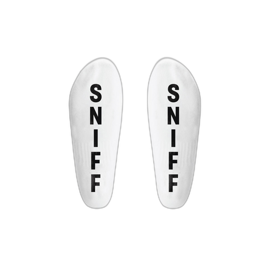 Prowler RED Sniff Ankle Socks White Black