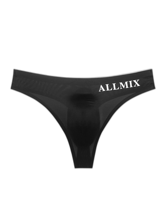 4 Pack ALLMIX Men's Sexy Seamless T-back Thongs