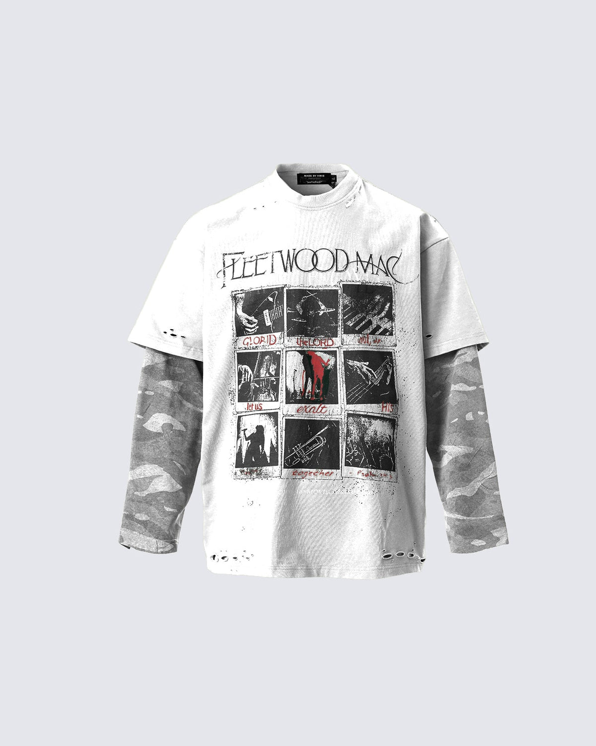 Faux-Layered Rock Tee