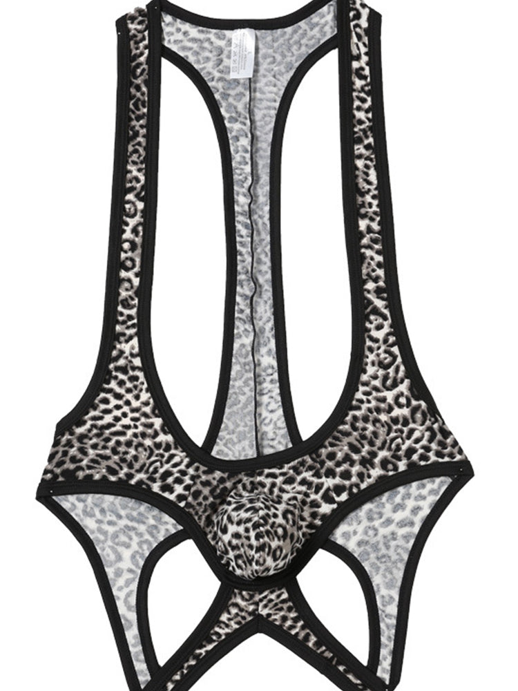 Men's Mesh Breathable One-piece Bodysuit