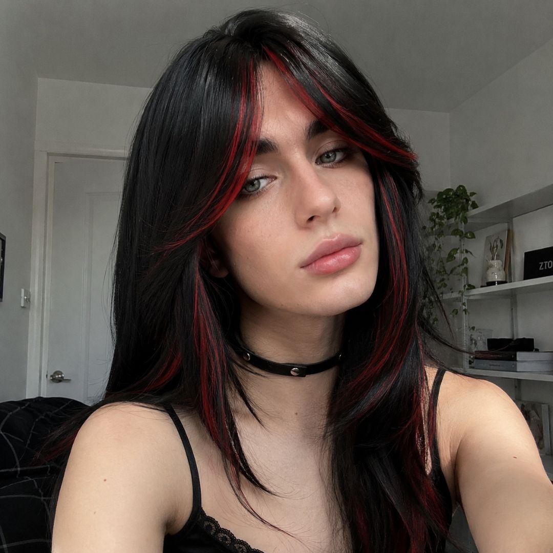 Obsidian Inferno Wig