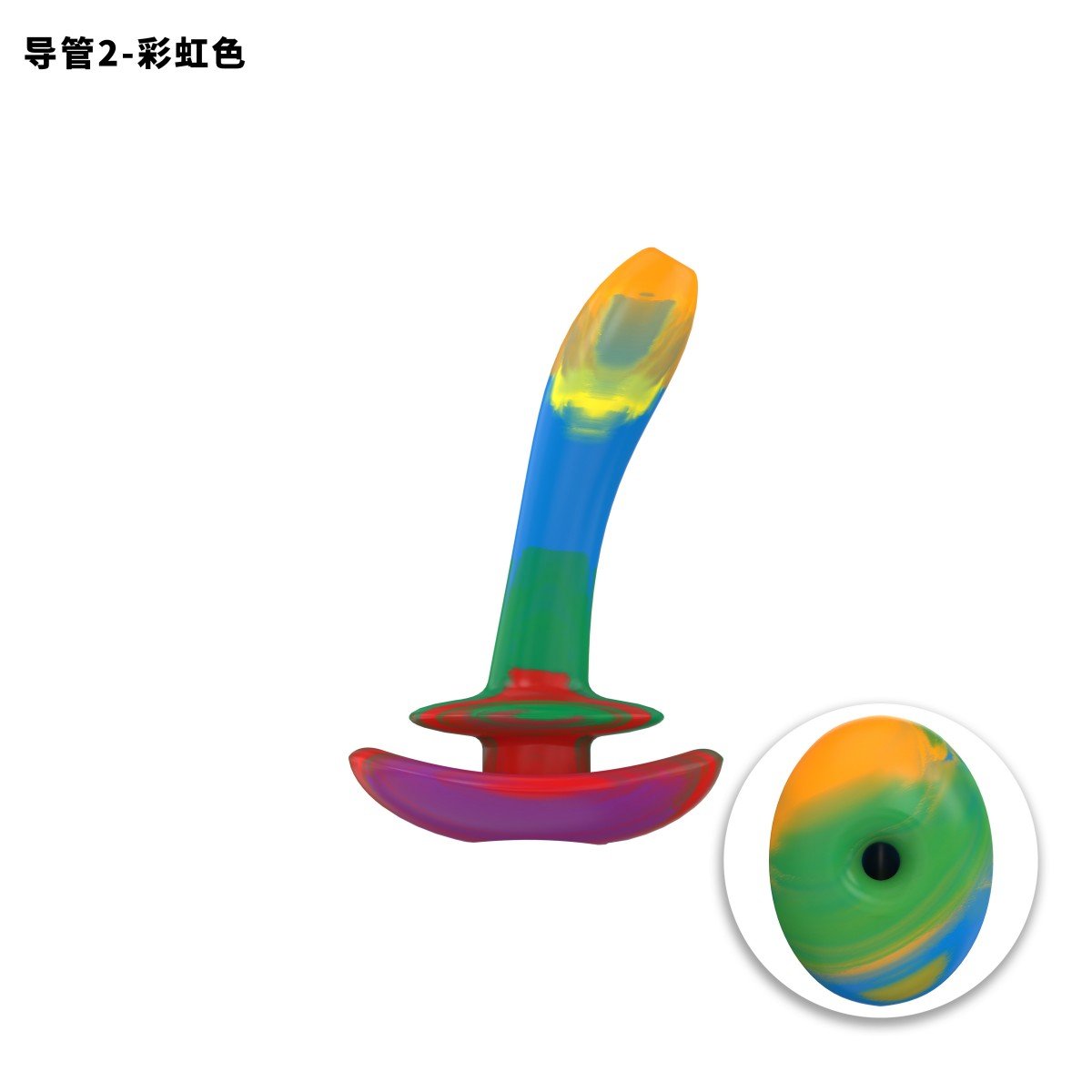 Colorful Flexible Silicone Urethral Catheter – 5.8cm & 3.6cm Options | Soft & Body-Safe