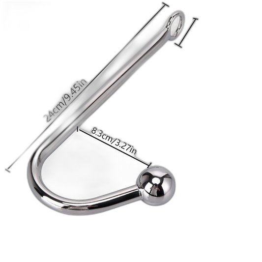 Silas - BDSM Stainless Steel Anal Hook