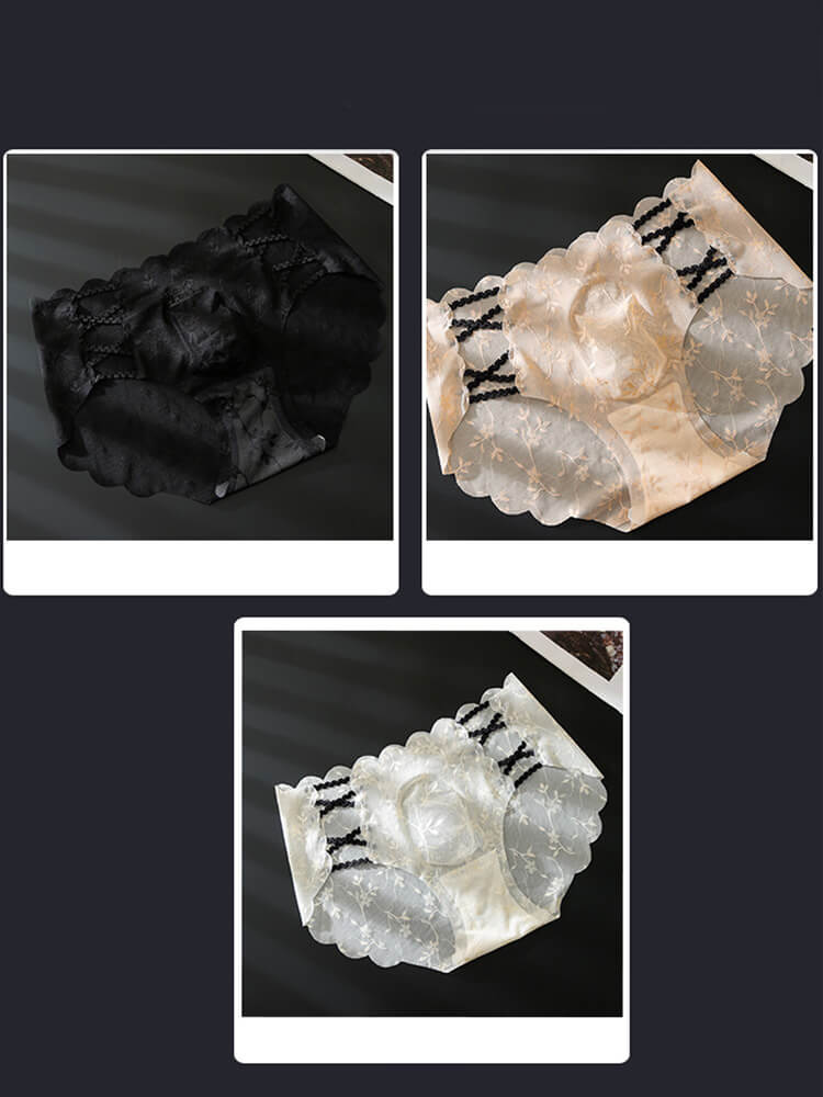 Men's Cutout Seamless High-Waisted Pouch Briefs