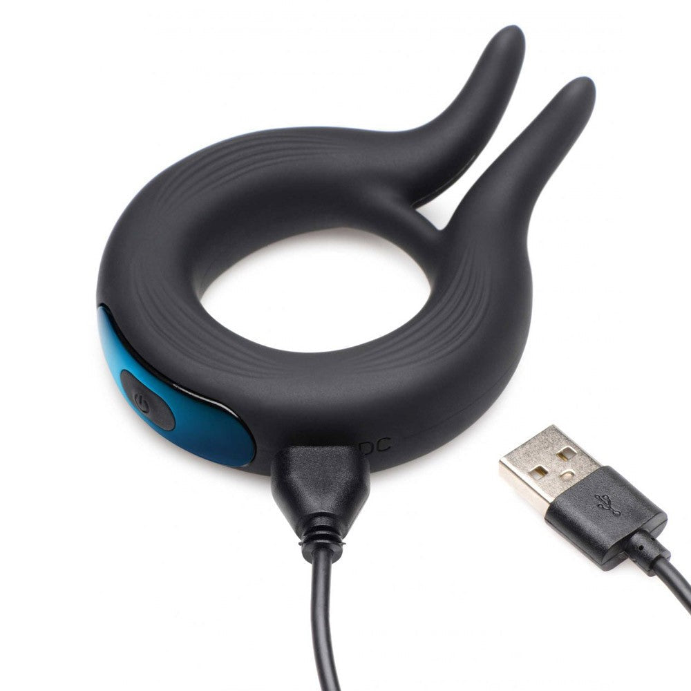 10X Dual Stim Silicone Cock Ring