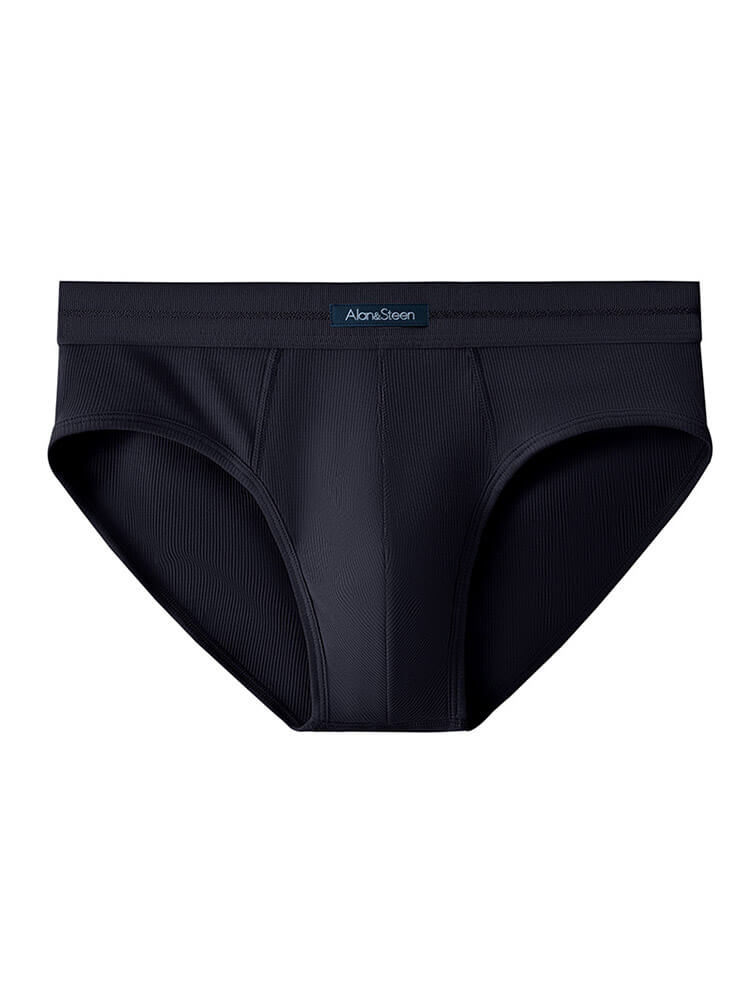 Men's Solid Color Mid-Rise Antibacterial Jockstrap