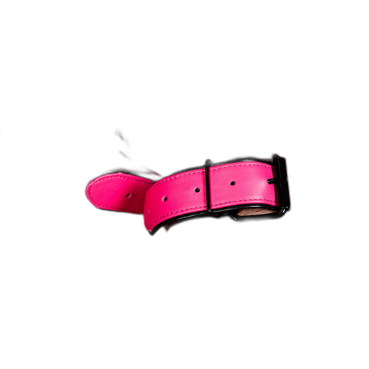 ruff GEAR Bold Leather Bicep Strap Neon Pink