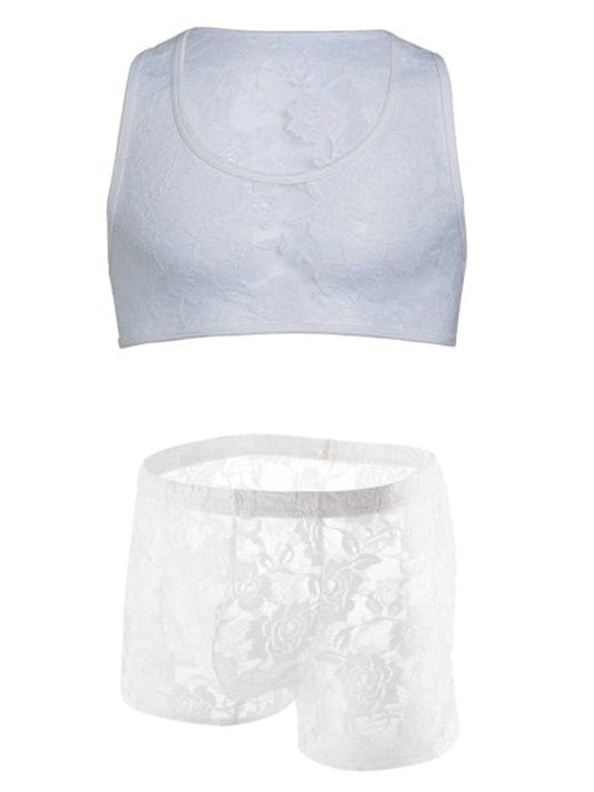 Lace Underwear Suit