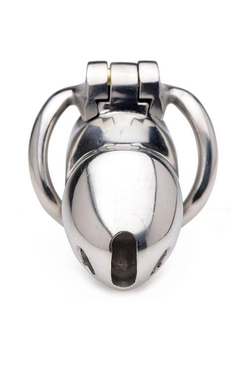 Rikers 24-7 Stainless Steel Locking Chastity Cage