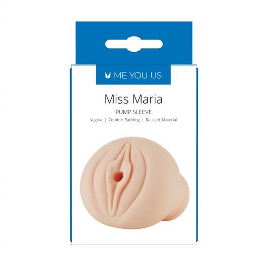 Me You Us Miss Maria Penis Pump Sleeve Pink