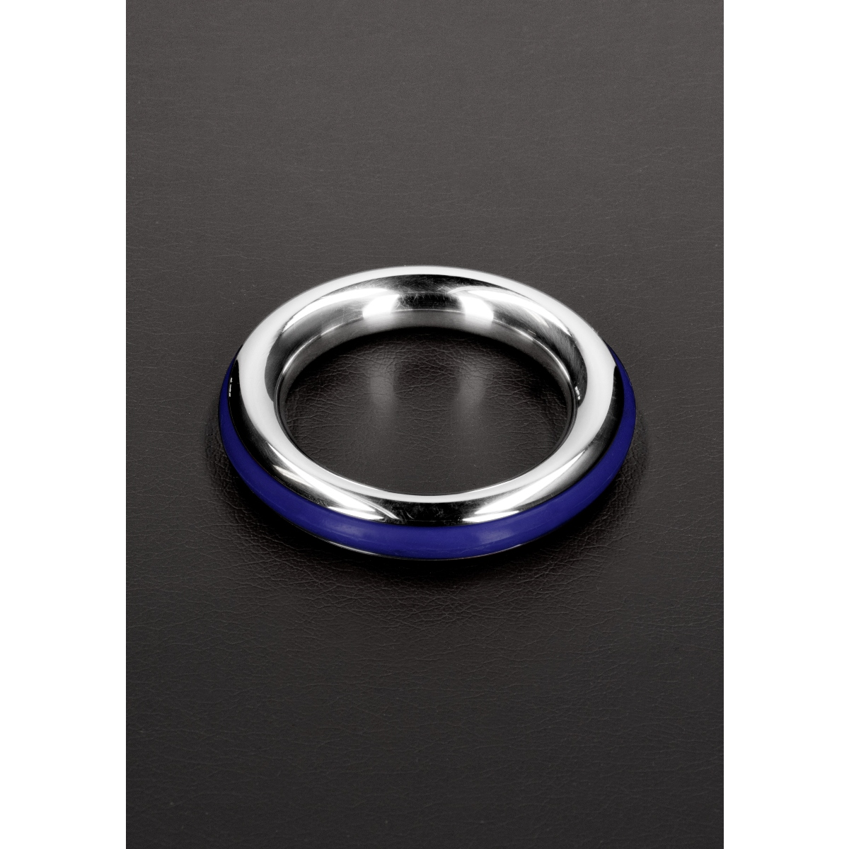 Cazzo Tensions Stainless Steel Cockring 2inch Blue