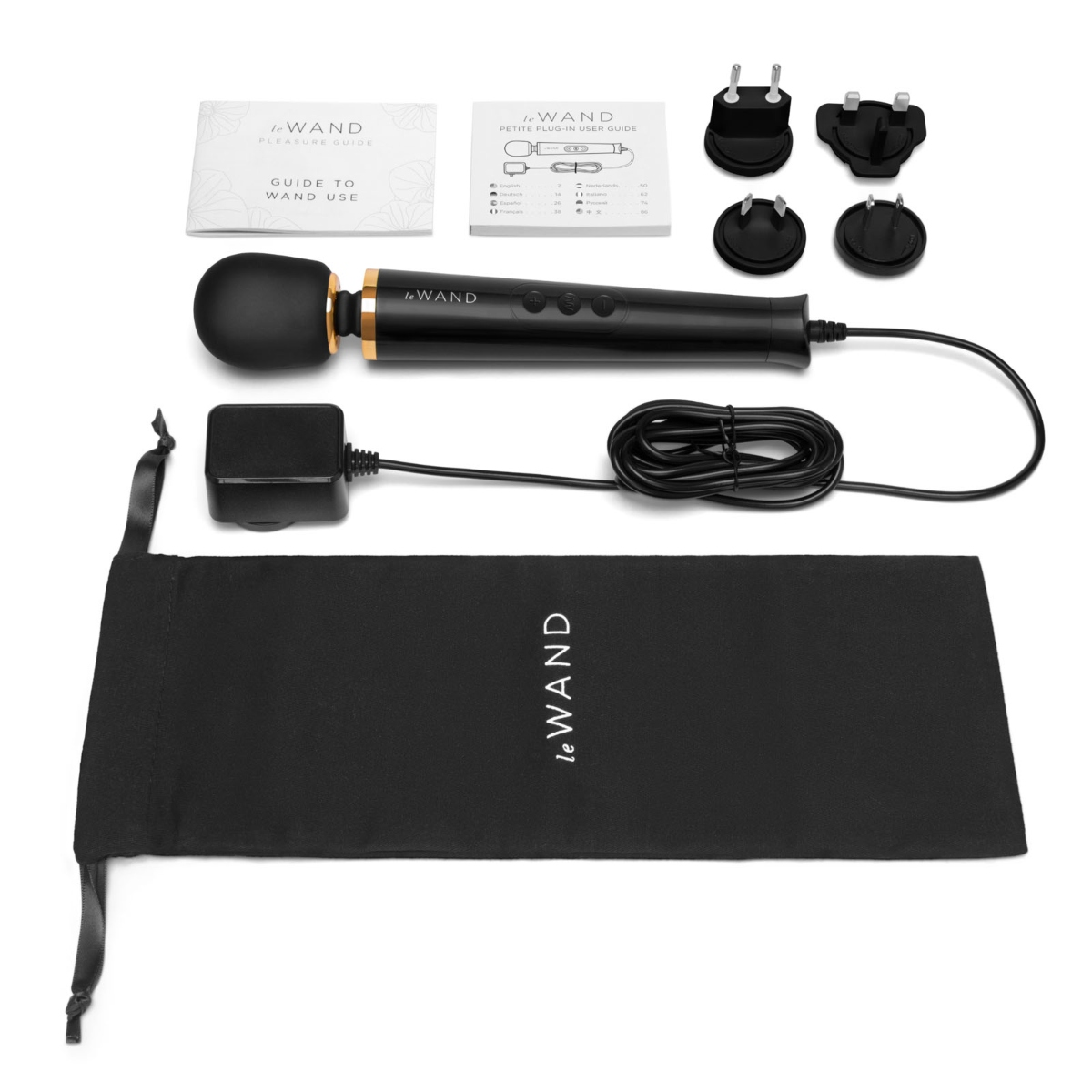 Le Wand Powerful Petite Plug In Black