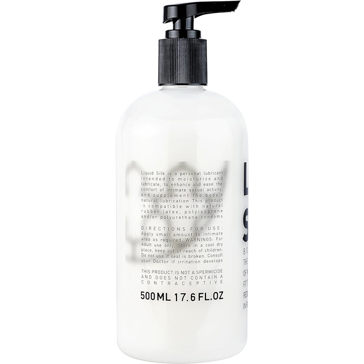 Liquid Silk Lubricant White 500ml