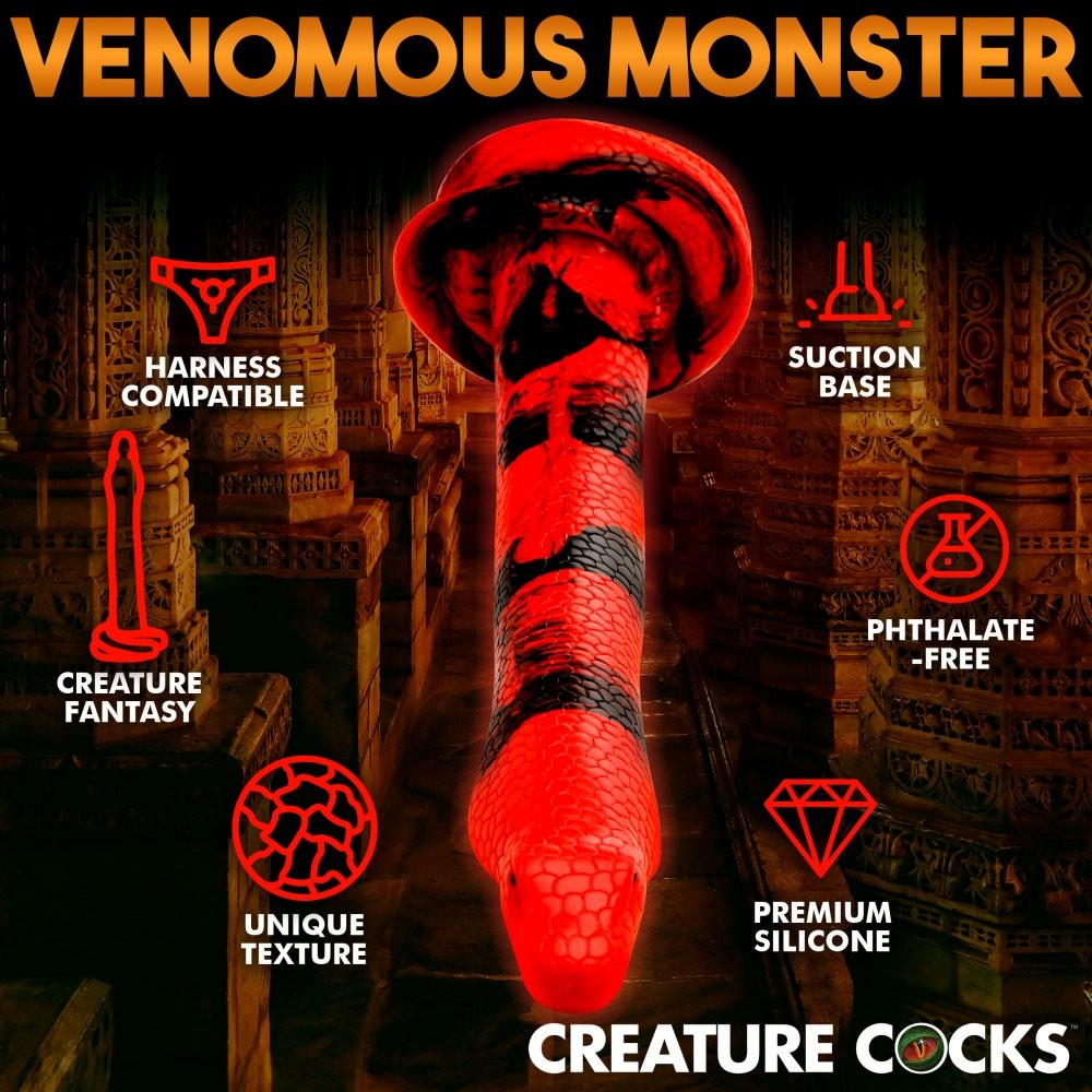 King Cobra Silicone Dildo