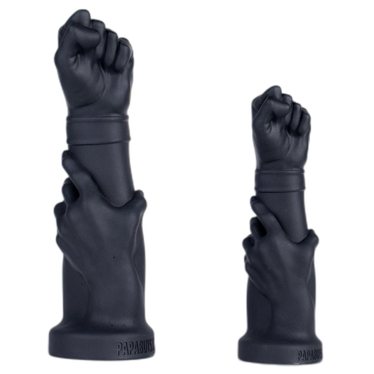 ruff GEAR Silicone Hand to Hand Dildo 9.4 Inch