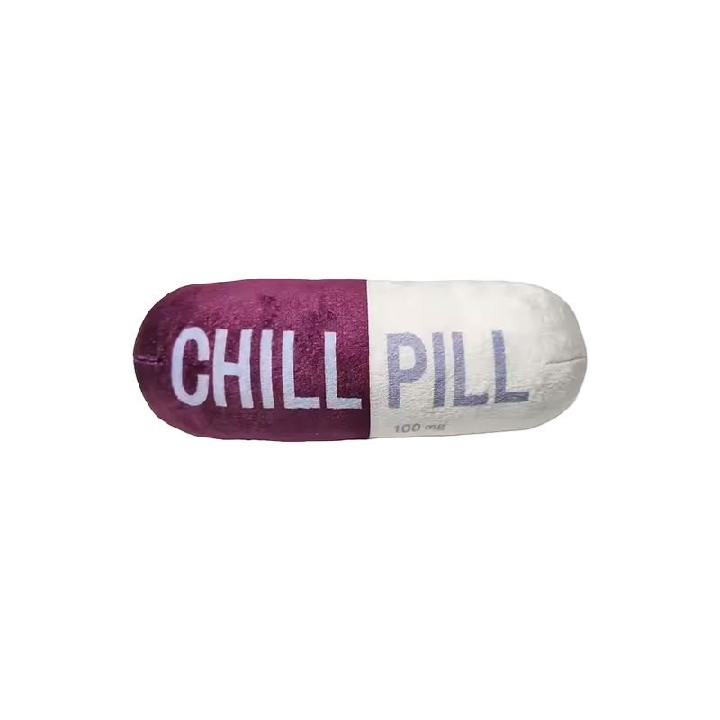 Chill Pill Plushie Purple
