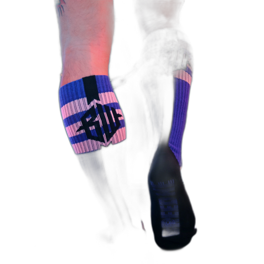 Breedwell Retro Remix Socks Blue