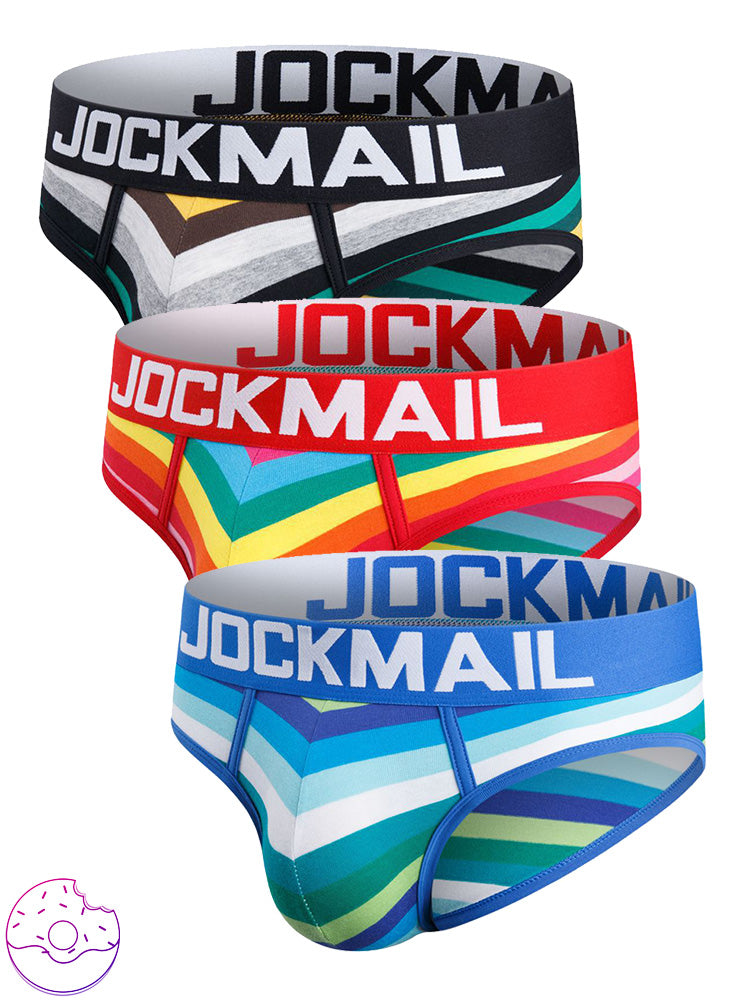 Men's Rainbow Wave Brief