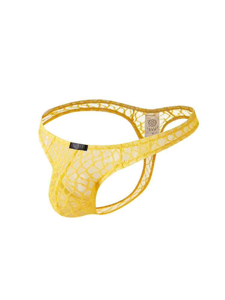 Men's Sexy Lace Thong