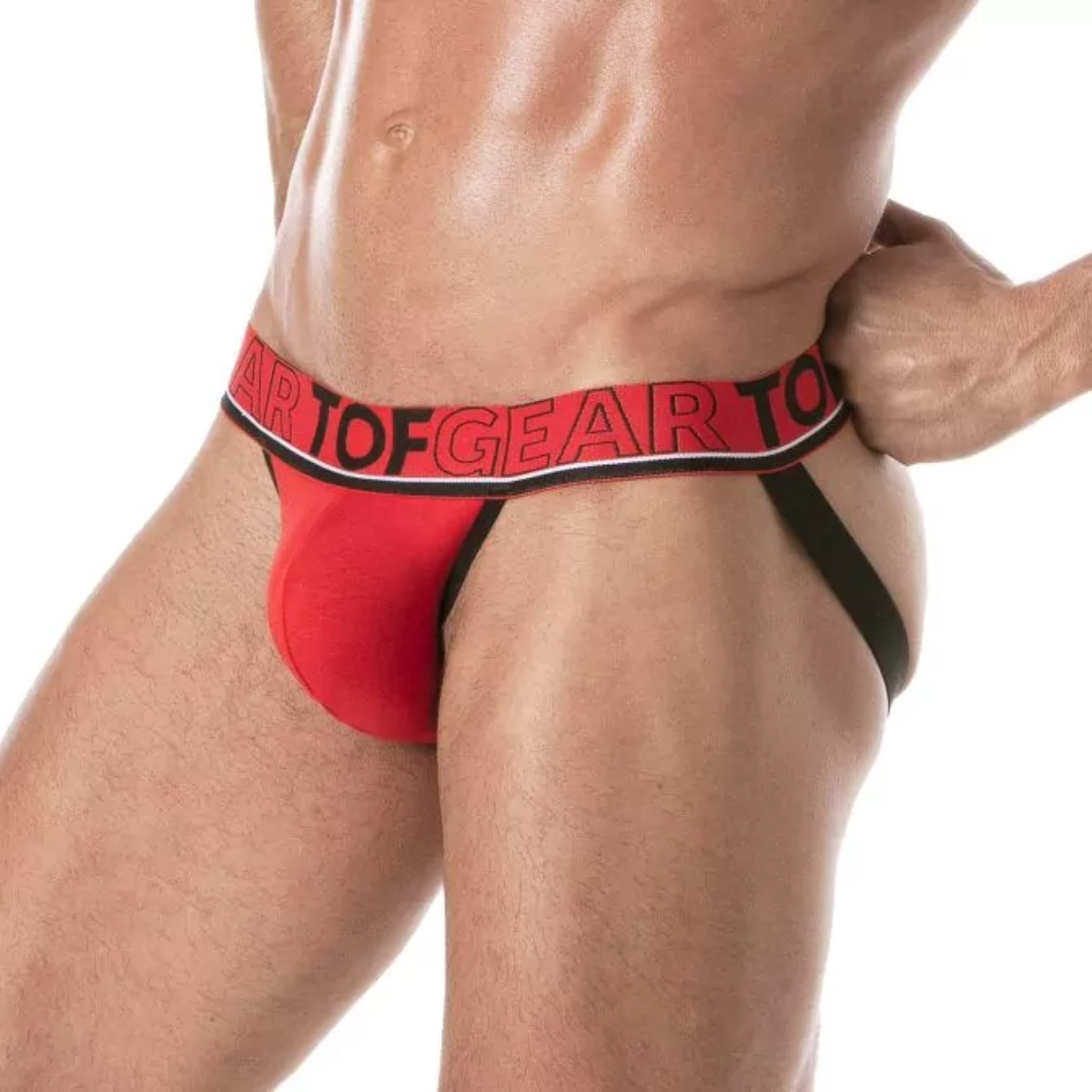 Champion Jockstrap Red - Size : XL