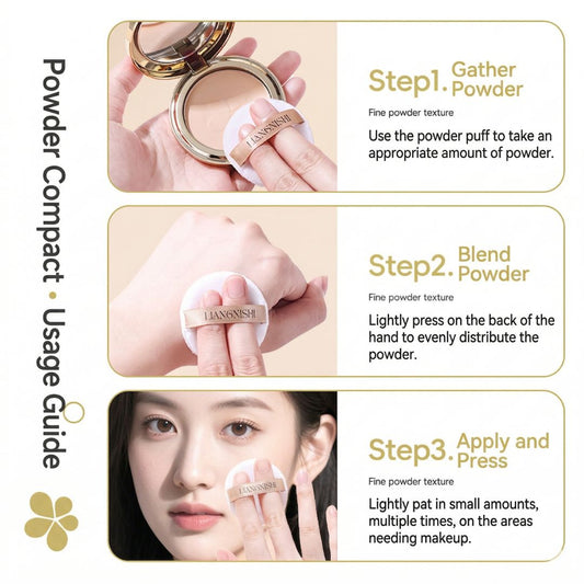 HD Waterproof Setting Powder Compact