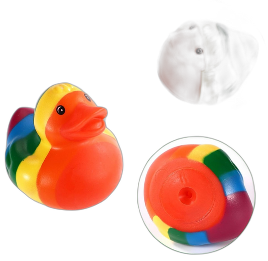 Rainbow Rubber Duck