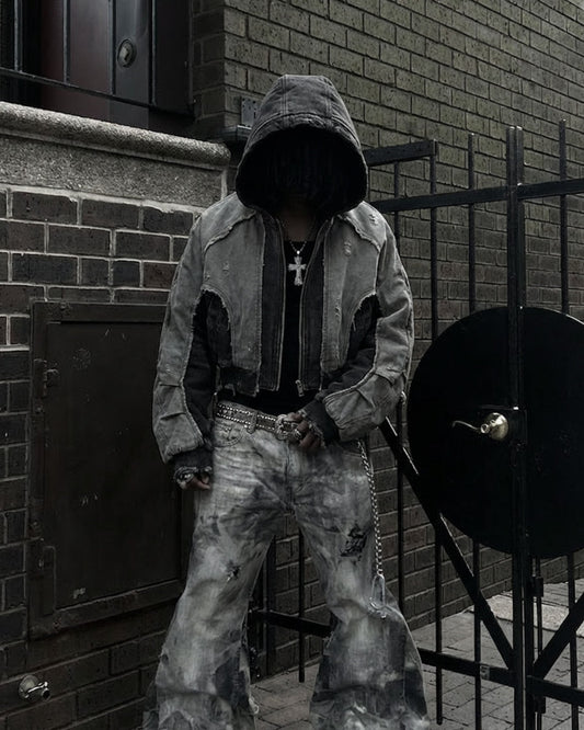 RUINED AMUSEMENT PARK SERIES-Wasteland Style Jacket